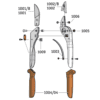 Lowe #1.104 H.D. Anvil Pruners